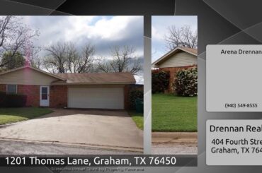 1201 Thomas Lane, Graham, TX 76450