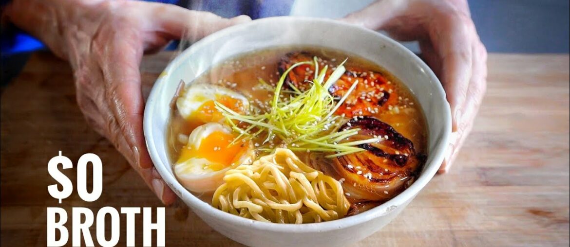 I Make Ramen From Scratch Using TRASH (ft. Ramen Lord)