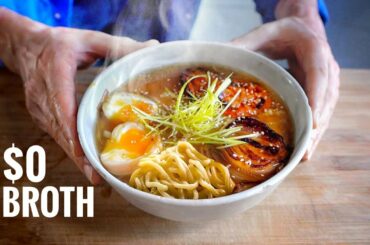 I Make Ramen From Scratch Using TRASH (ft. Ramen Lord)