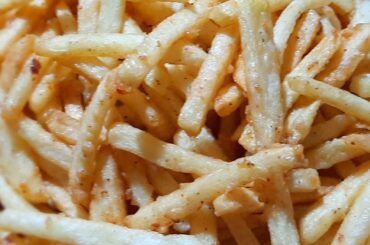 French fries,or simply fries, recipe village style how to make a deep-fries at home easy and quick