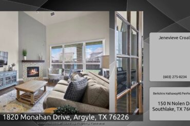 1820 Monahan Drive, Argyle, TX 76226