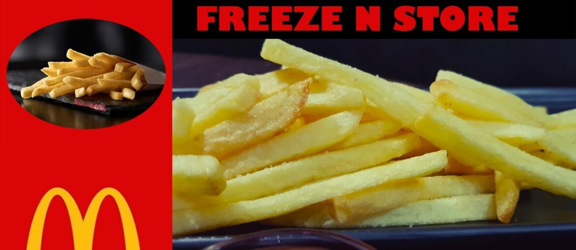 Mcdonalds style French Fries Recipe l Cooking with Benazir