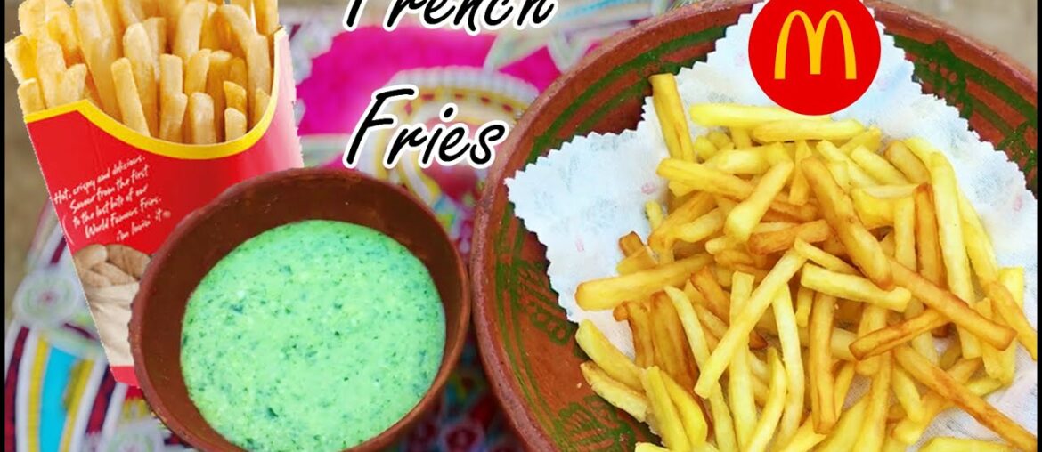 Mc Donald Style French Fries at Home Recipe | French Fries Recipe At Home | Village Food 786