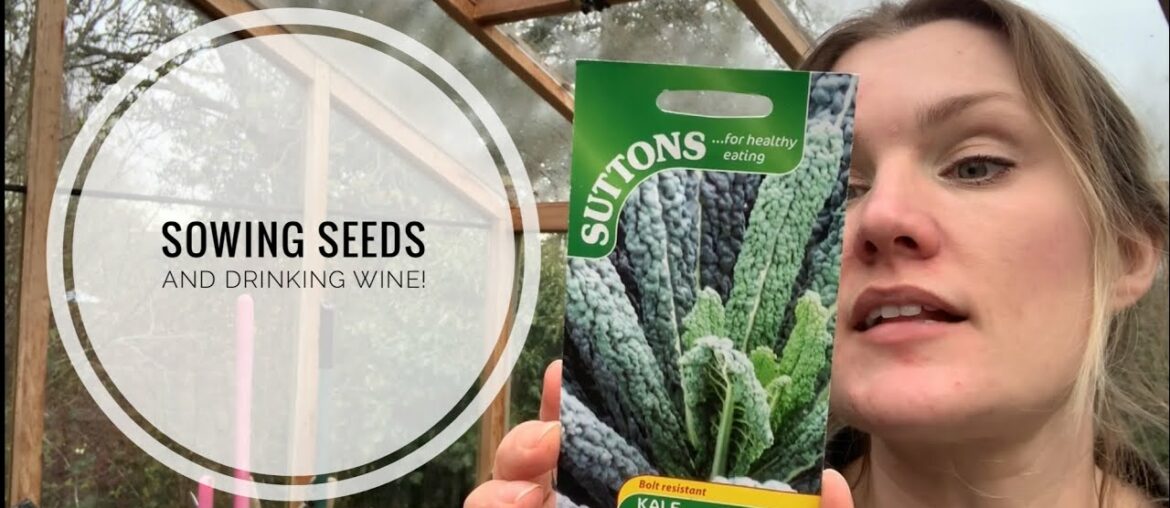 Vlog || Sowing seeds, drinking wine, cleaning the hovel