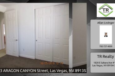 2303 ARAGON CANYON Street, Las Vegas, NV 89135