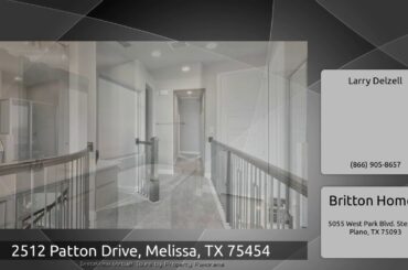 2512 Patton Drive, Melissa, TX 75454