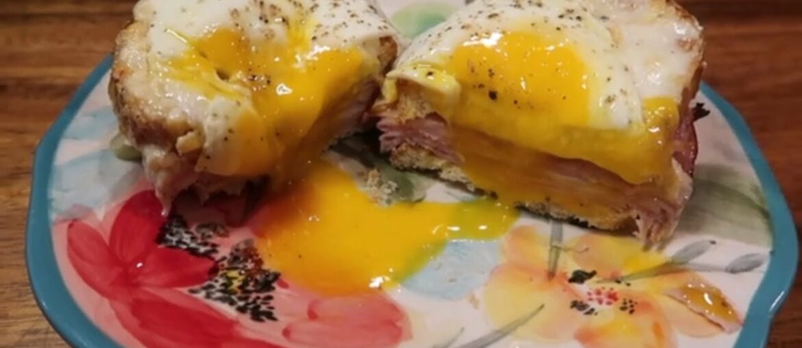 SIMPLE CROQUE MADAME RECIPE: An Easy French Meal 🇫🇷