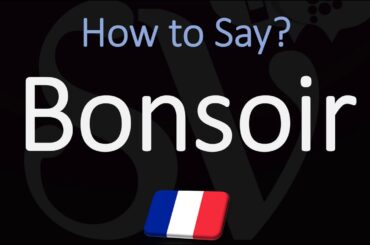 How to Say Good Night in French? | French Lessons | Pronounce 'Bonsoir'
