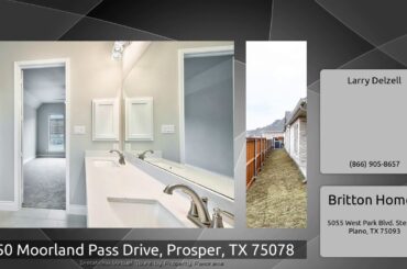750 Moorland Pass Drive, Prosper, TX 75078