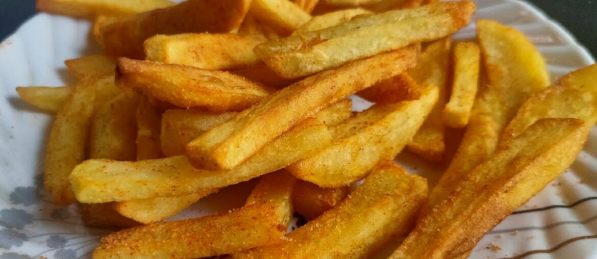 Home-made crispy French Fries recipe.
