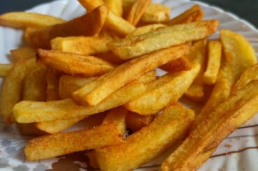 Home-made crispy French Fries recipe.