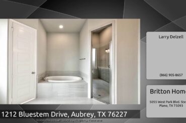 1212 Bluestem Drive, Aubrey, TX 76227