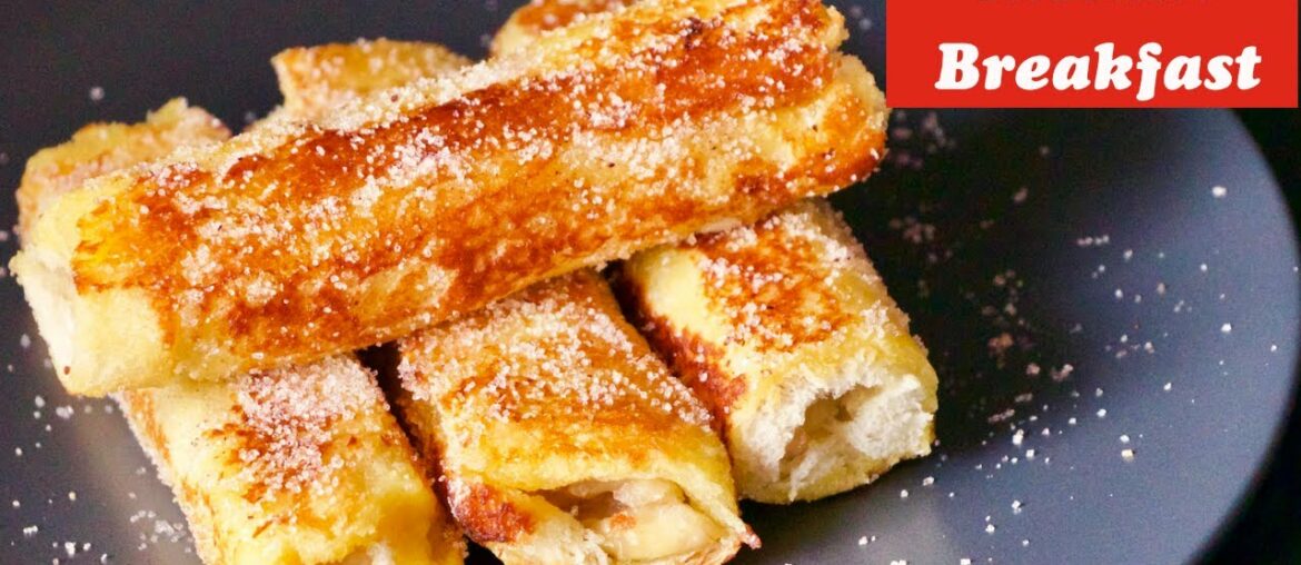 LockDown recipes, Instant breakfast recipe, 5 Minute recipes, Banana Bread rolls, French bread rolls LockDown recipes, Instant breakfast recipe, 5 Minute recipes, Banana Bread rolls, French bread rolls