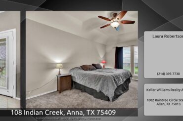 108 Indian Creek, Anna, TX 75409