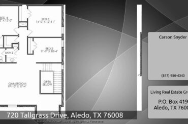 720 Tallgrass Drive, Aledo, TX 76008