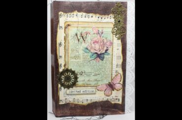 LL Creations Studio Presents A FRENCH GARDEN Journal