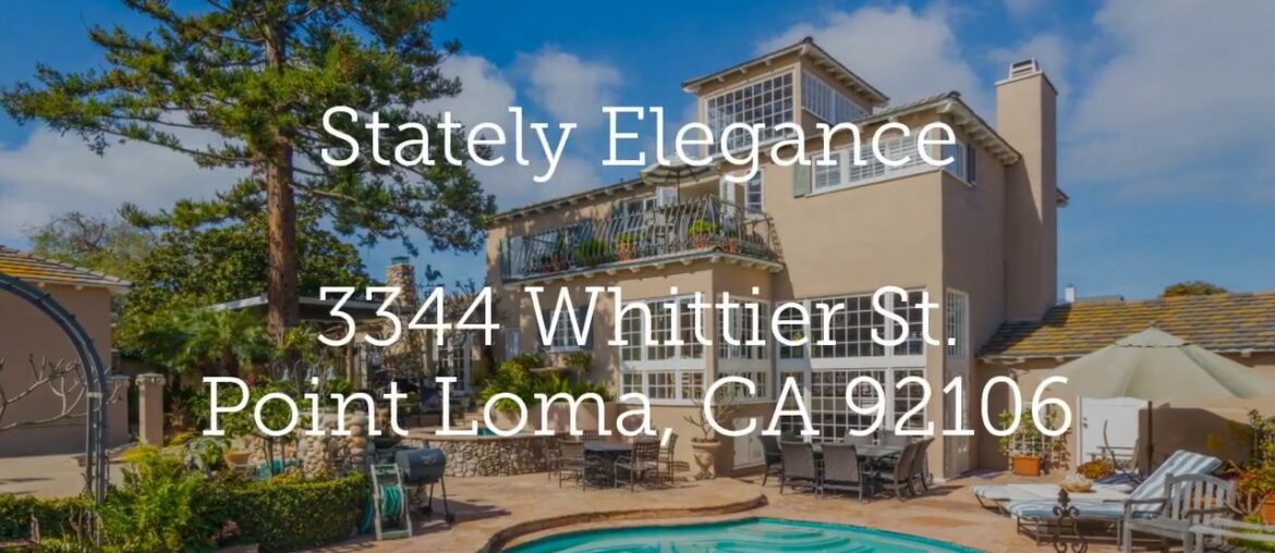3344 Whittier Street, Point Loma, CA 92106 3344 Whittier Street, Point Loma, CA 92106