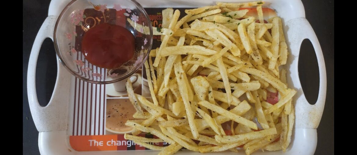 How to make Crispy French Fries Recipe|Homemade Perfect French Fries Recipe|Kids Special