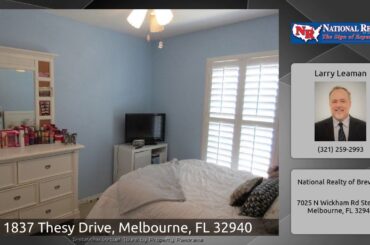 1837 Thesy Drive, Melbourne, FL 32940