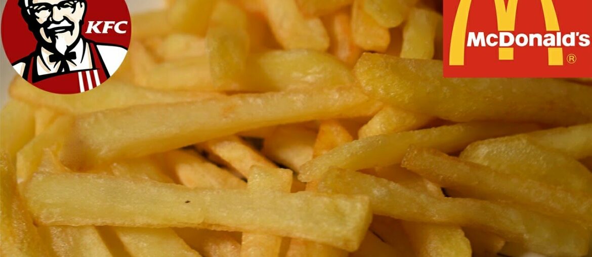 Perfect KFC McDonalds French Fries Recipe | Kfc Mcdonalds Chips Recipe