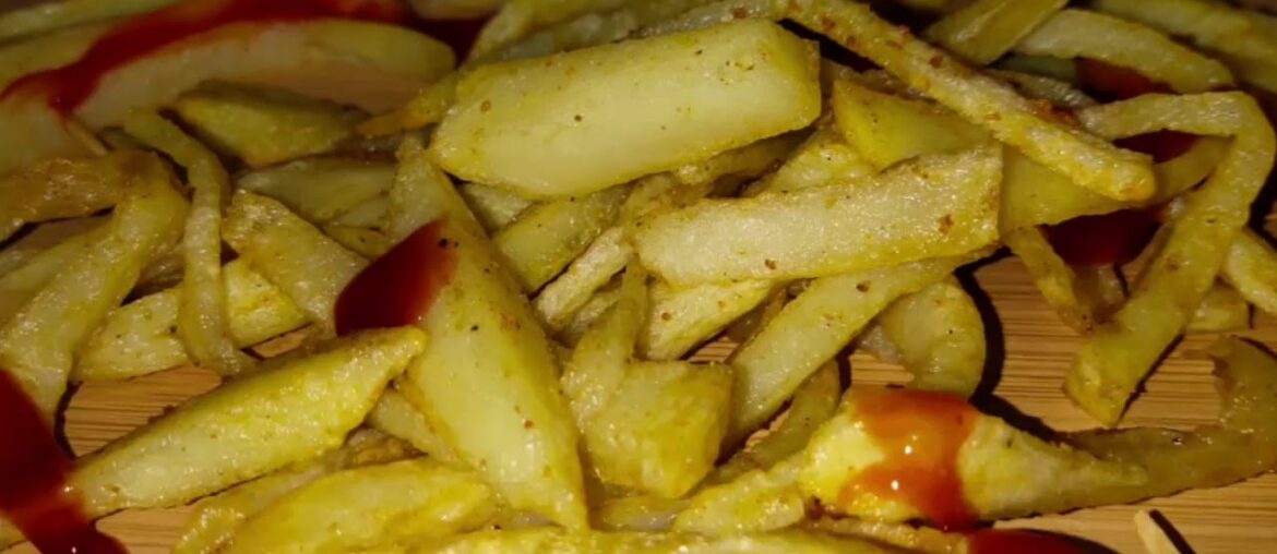 quick chatpati french fries recipe 💞😋/pakistani food with amina.