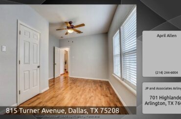 815 Turner Avenue, Dallas, TX 75208