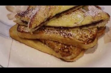 Classic French & Nutella Filled Toast - Quick & Easy Recipe