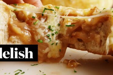 How to Make French Onion Soup Bombs | Recipe | Delish