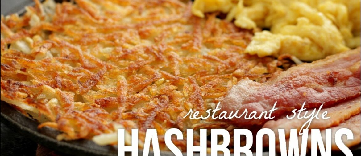 How to Make Hash Browns - Diner Style Restaurant Hashbrown Recipe