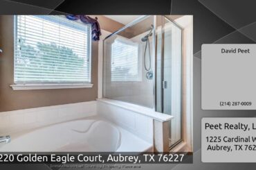 1220 Golden Eagle Court, Aubrey, TX 76227