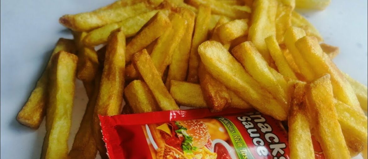 Restaurant Style Crispy French Fry Recipe Video in Hindi at Home #indianvegrecipes