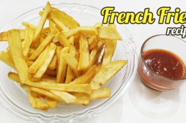 How to Make Crispy French Fries | Homemade French Fries Recipe | Finger Chips | फ्रेंच फ्राइज