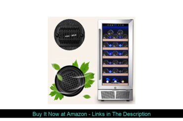 ✨ BODEGA 15 Wine Cooler,Built-in or Freestanding Wine Refrigerator 31 Bottle Fits large Bottle like