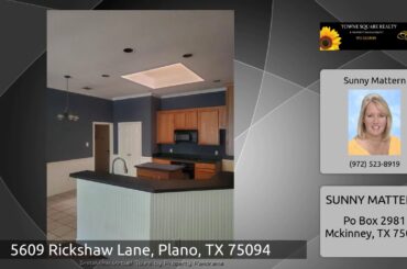 5609 Rickshaw Lane, Plano, TX 75094