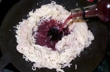Maggi | Red Wine Egg Masala Maggi | Red Wine Maggi | Rare Recipe | Amazing Taste