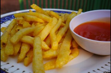 French Fries Recipe | Crispy  French Fries Making in My Village| ដំឡូងបារាំងចៀន | របៀបចៀនដំឡូងបារាំង