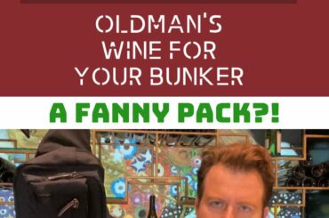 A Fanny Pack?! | Oldman's Wine for Your Bunker #11 | Amble + Chase Provence Rosé (Wine in a Can)