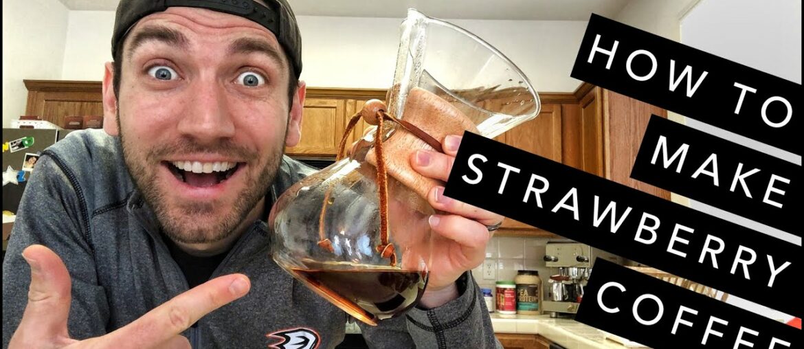 How to Make Strawberry Coffee How to Make Strawberry Coffee