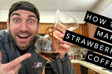 How to Make Strawberry Coffee
