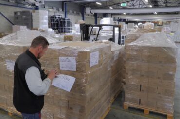 Hillebrand warehouse in Beaune, France