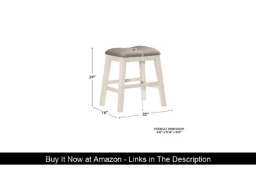 ☘️ Lexicon 5-Piece Counter Height Dining Set, Antique White