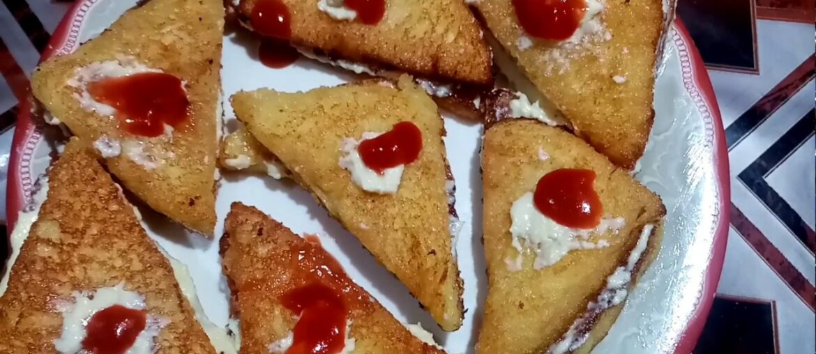 Recipe French toast❤️ very easy very crispy recipe