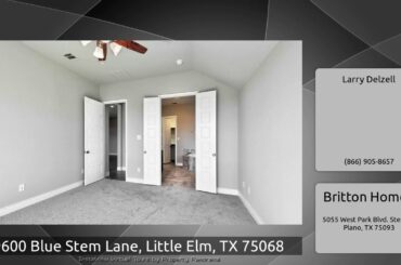 9600 Blue Stem Lane, Little Elm, TX 75068