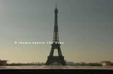 Paris like you've never seen it before. Paris/France - April 1 2020