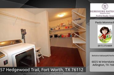 1457 Hedgewood Trail, Fort Worth, TX 76112