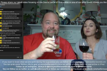 Wednesday Wine/Whiskey Night - Travel Chat to Help Us All Deal with the People Stuck in Our House