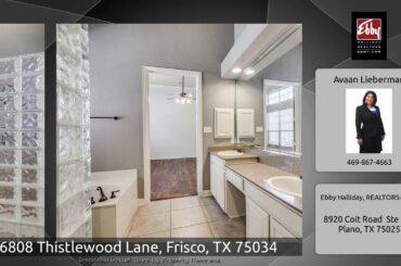 6808 Thistlewood Lane, Frisco, TX 75034