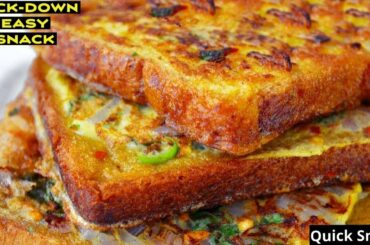 Spicy Masala Bread Toast | Quick Evening Snack Recipe | Very Taste Evening Snack | Kids Special