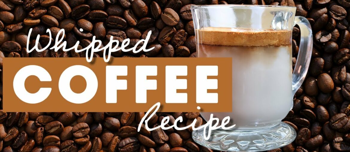 French Vanilla Whipped Coffee Recipe | Quarantine Vlog French Vanilla Whipped Coffee Recipe | Quarantine Vlog