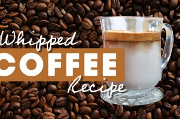 French Vanilla Whipped Coffee Recipe | Quarantine Vlog